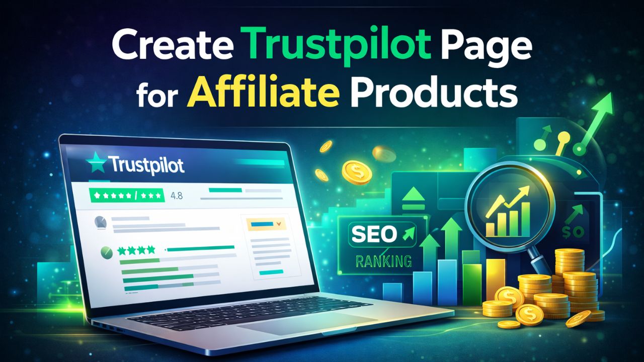 Create a Trustpilot Page for Affiliate Products